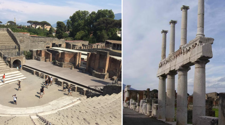 Pompei, visita guidata con partenza da Napoli