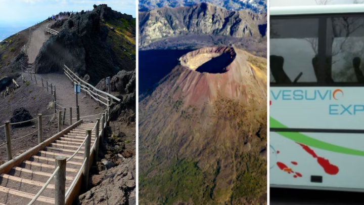 Vesuvio Express: Bus da Ercolano alla vetta del Vesuvio